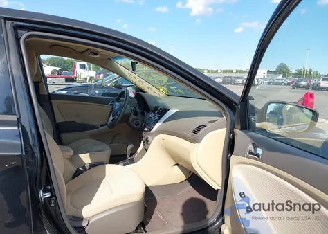 2012 Hyundai Accent Gls from USA, damaged, VIN KMHCU4AE0CU186618